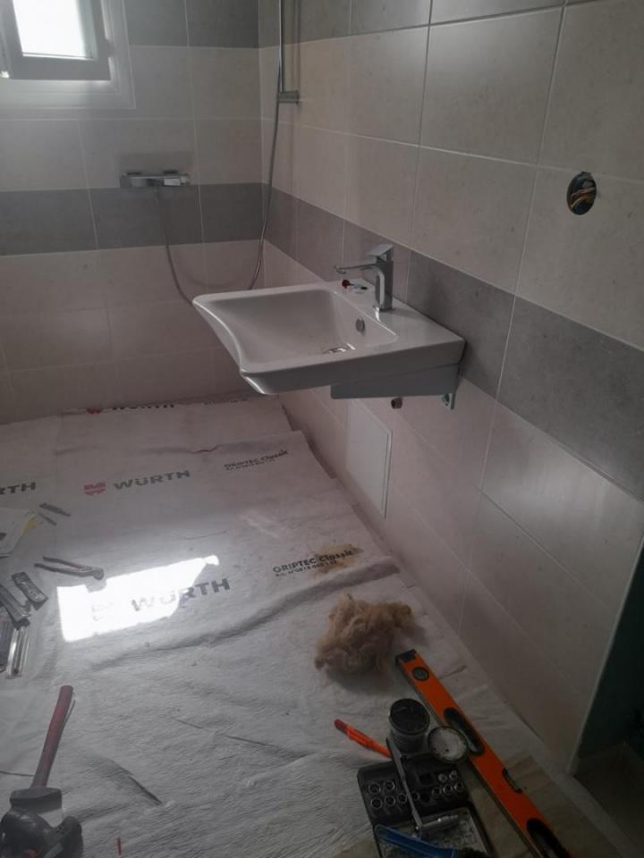 Travaux de rénovation de salle de bain Grignols